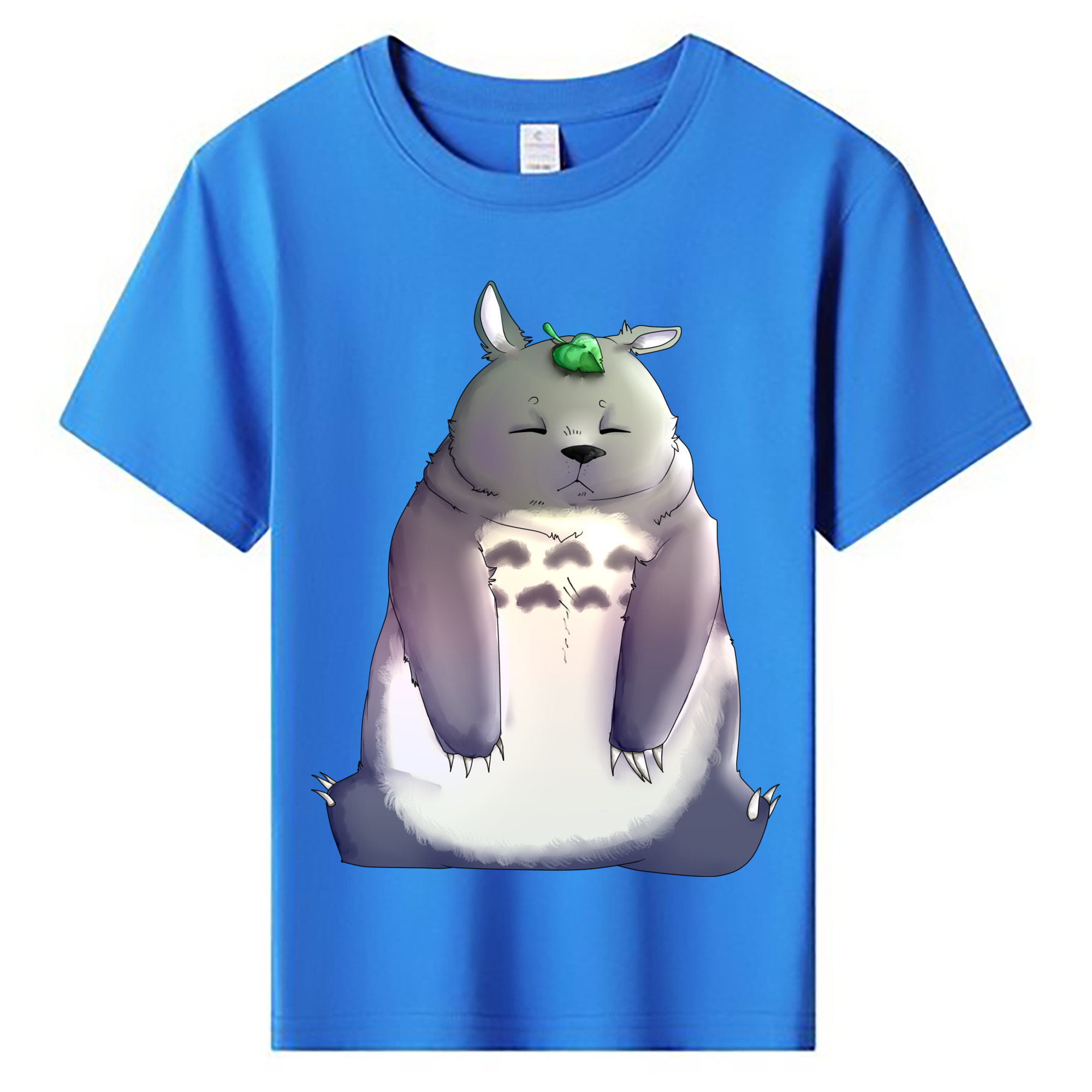 （画像用） となりのトトロ 草壁メイ 草壁サツキ My Neighbor Totoro Satsuki Kusakabe Mei Kusakabe 綿100％キッズTシャツ（フロントプリント）